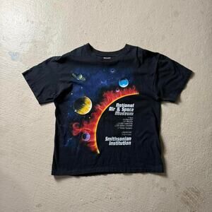 Vintage 90s Solar System Men's XL Tee Space Shirt